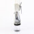 Pleaser ADORE-791-2RS Sandales à plateforme Transparent Strass Noir EU-39 / US-9