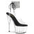 Pleaser ADORE-791-2RS Sandales à plateforme Transparent Strass Noir EU-41 / US-11