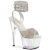 Pleaser ADORE-791HTRS Sandales à plateforme Holo Strass Argent EU-35 / US-5