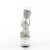 Pleaser ADORE-791HTRS Sandales à plateforme Holo Strass Argent EU-35 / US-5