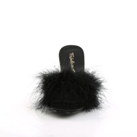 Fabulicious AMOUR-03 Mules Similicuir Noir EU-40 / US-10