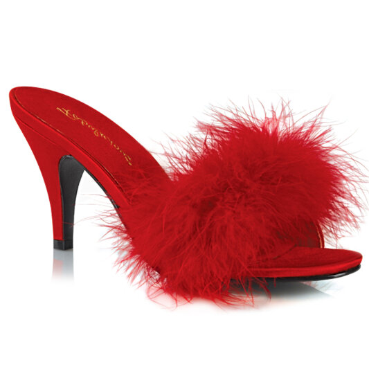 Fabulicious AMOUR-03 Mules Similicuir Rouge EU-38 / US-8