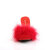 Fabulicious AMOUR-03 Mules Similicuir Rouge EU-38 / US-8