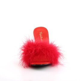 Fabulicious AMOUR-03 Mules Similicuir Rouge EU-41 / US-11