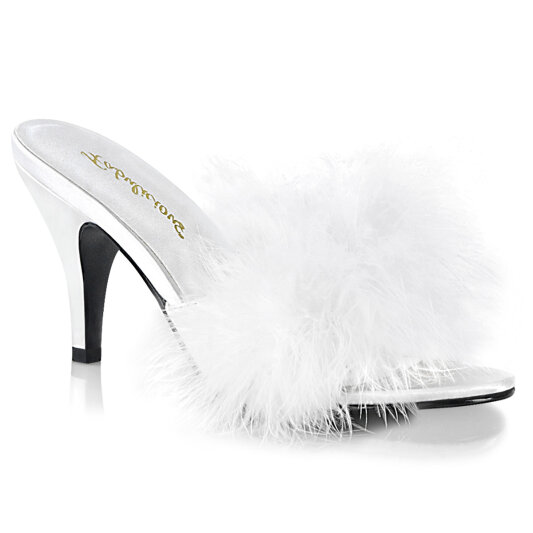 Fabulicious AMOUR-03 Mules Similicuir Blanc EU-35 / US-5