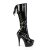 Pleaser Bottes DELIGHT-2029 Noir EU-36/US-6