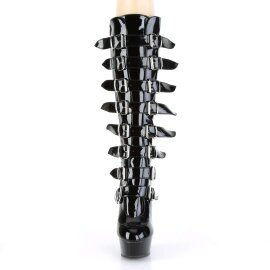 Pleaser Bottes DELIGHT-2049 Noir EU-36/US-6
