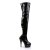 Pleaser Bottes cuissardes DELIGHT-3000 Noir EU-40/US-10