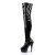 Pleaser Bottes cuissardes DELIGHT-3000 Noir EU-35/US-5