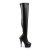 Pleaser Bottes cuissardes DELIGHT-3000 Noir EU-40/US-10