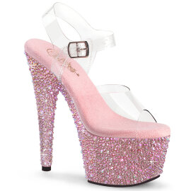 Pleaser BEJEWELED-708MS Sandales à plateforme...