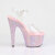 Pleaser BEJEWELED-708MS Sandales à plateforme Transparent Strass Rose EU-40 / US-10