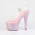 Pleaser BEJEWELED-708MS Sandales à plateforme Transparent Strass Rose EU-41 / US-11