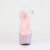 Pleaser BEJEWELED-708MS Sandales à plateforme Transparent Strass Rose EU-42 / US-12
