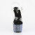 Pleaser BEJEWELED-708MS Sandales à plateforme Transparent Strass Noir EU-35 / US-5