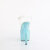 Pleaser BEJEWELED-708RRS Sandales à plateforme Transparent Strass Turquoise EU-42 / US-12