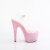 Pleaser BEJEWELED-708RRS Sandales à plateforme Transparent Strass Rose EU-37 / US-7