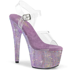 Pleaser BEJEWELED-708RRS Sandales à plateforme...