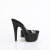 Pleaser BEJEWELED-712RS Mules à plateforme Transparent Strass Noir EU-42 / US-12