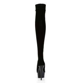 Pleaser Bottes cuissardes DELIGHT-3002 Noir EU-42/US-12