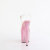 Pleaser BEJEWELED-808RRS Sandales à plateforme Transparent Strass Rose EU-35 / US-5