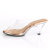 Fabulicious BELLE-301 Mules Transparent Or EU-35 / US-5