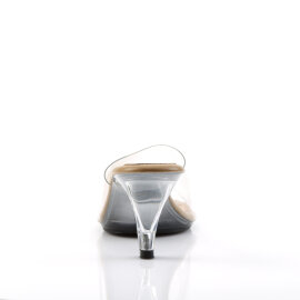 Fabulicious BELLE-301 Mules Transparent Beige EU-39 / US-9