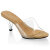 Fabulicious BELLE-301 Mules Transparent Beige EU-39 / US-9