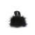 Fabulicious BELLE-301F Mules Transparent Similicuir Noir EU-40 / US-10
