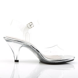 Fabulicious BELLE-308 Sandales à plateforme Transparent EU-35 / US-5