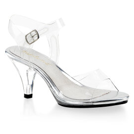 Fabulicious BELLE-308 Sandales à plateforme Transparent EU-38 / US-8