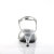 Fabulicious BELLE-316 Sandales Transparent Métallique Similicuir Argent EU-35 / US-5