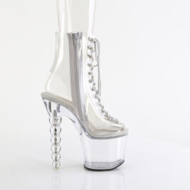 Pleaser BLISS-1016C Bottines à plateforme Transparent EU-38 / US-8