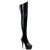 Pleaser Bottes cuissardes DELIGHT-3010 Noir EU-41/US-11