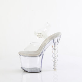 Pleaser BLISS-708 Sandales à plateforme Transparent EU-37 / US-7