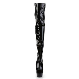 Pleaser Bottes cuissardes DELIGHT-3017 Noir EU-37/US-7