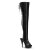 Pleaser Bottes cuissardes DELIGHT-3017 Noir EU-37/US-7