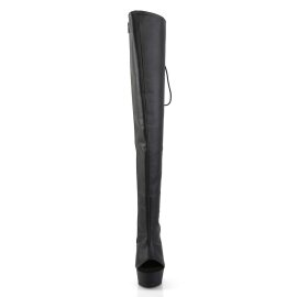 Pleaser Bottes cuissardes DELIGHT-3019 Noir EU-35/US-5
