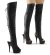 Pleaser Bottes cuissardes DELIGHT-3019 Noir EU-35/US-5