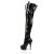 Pleaser Bottes cuissardes DELIGHT-3023 Noir EU-35/US-5