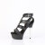 Pleaser CAPTIVA-658 Bottines à plateforme Similicuir Noir EU-35 / US-5