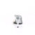 Fabulicious CARESS-401 Mules Transparent Argent EU-35 / US-5