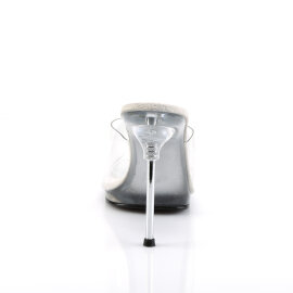 Fabulicious CHIC-01 Mules Transparent EU-40 / US-10