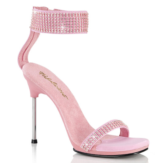 Fabulicious CHIC-40 Sandales Similicuir Strass Rose EU-38 / US-8
