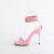 Fabulicious CHIC-40 Sandales Similicuir Strass Rose EU-38 / US-8