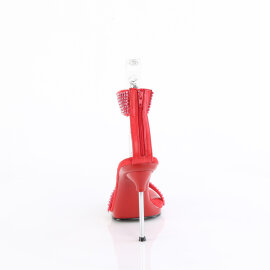 Fabulicious CHIC-40 Sandales Similicuir Strass Rouge EU-39 / US-9