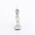 Fabulicious CHIC-40 Sandales Tissu Strass Argent EU-35 / US-5
