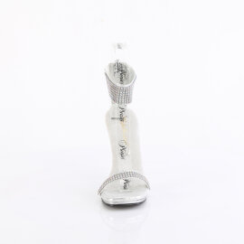 Fabulicious CHIC-40 Sandales Tissu Strass Argent EU-37 / US-7