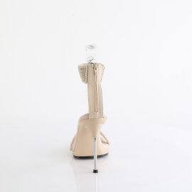 Fabulicious CHIC-40 Sandales Similicuir Strass Beige EU-41 / US-11