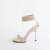 Fabulicious CHIC-40 Sandales Similicuir Strass Beige EU-41 / US-11
